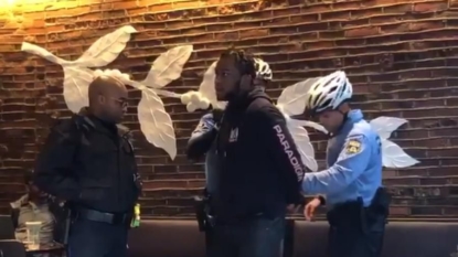 Protesters demand answers after 2 black men arrested at Starbucks