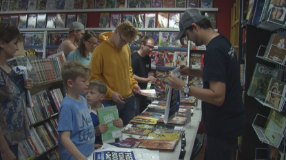 Comic Enthusiasts Celebrate Free Comic Book Day