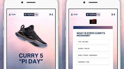 Under Armour Launches New Trivia App To Celebrate Stephen Curry’s Return