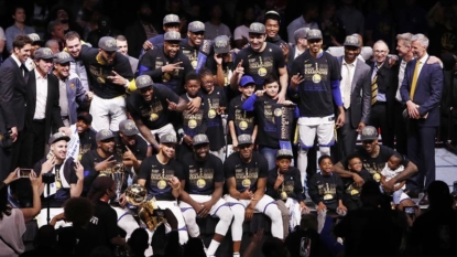 Golden State Warriors beat Cleveland Cavaliers for third title in four years