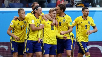 Swedes not satisfied yet, says Andersson after Swiss win