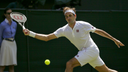 Lopez breaks Federer grand-slam record at Wimbledon