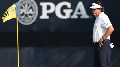 Tony Finau ties PGA Championship record with 10 birdies