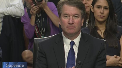 Democrats disrupt start of Kavanaugh hearing with protest over withheld documents